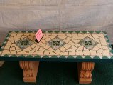 Inlaid Straight Bench